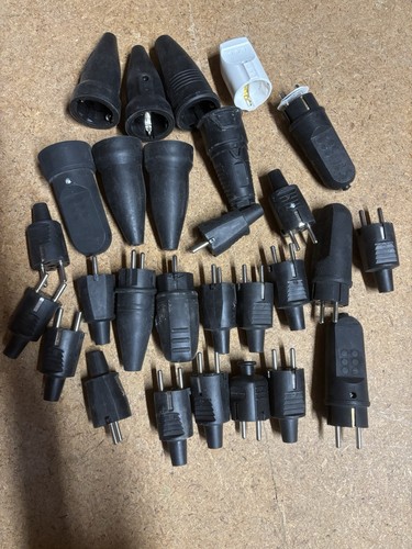 Verschiedene schukostecker und - verschiedene,