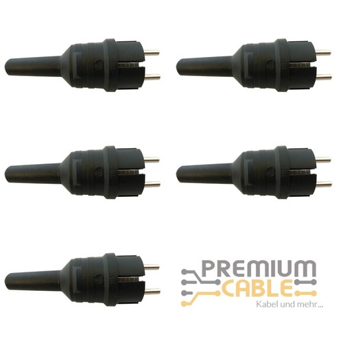 Stück schukostecker ip44 - 5,